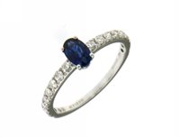 Anello Mirco Visconti Donna Anelli Colore in Oro bianco Zaffiro 0.69 Ct Z741/10Z - Z741/10Z